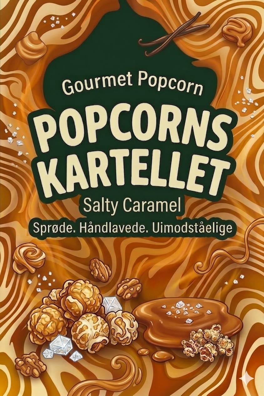Salty Caramel Popcorn  165g