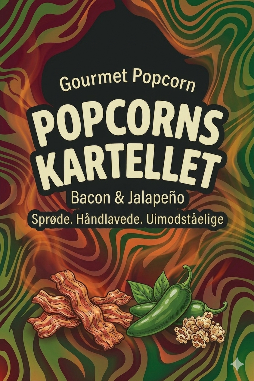 Bacon & Jalapeño Popcorn  150g